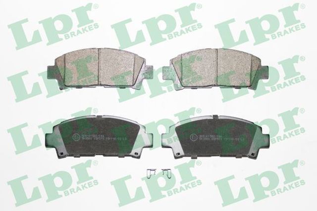 Колодки передні 05P573 LPR