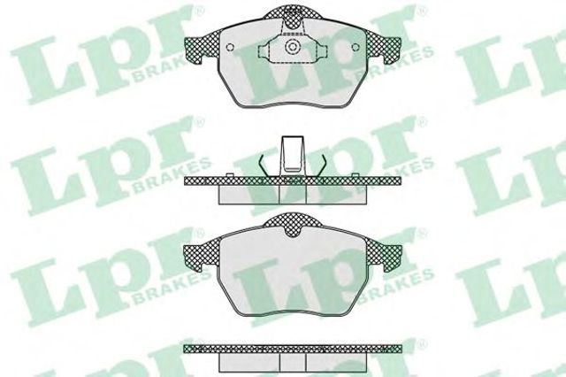 Передні гальмівні колодки 05P635 LPR