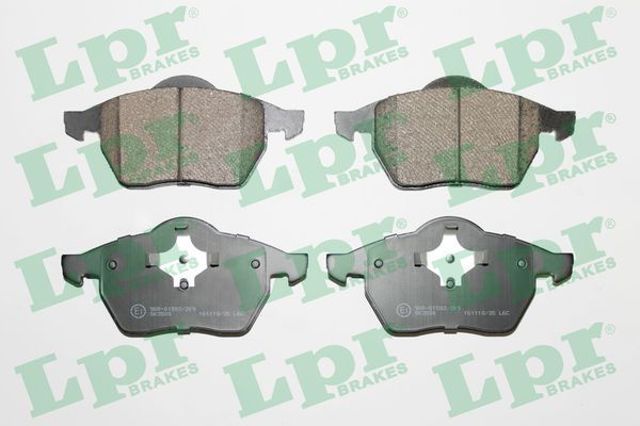 Колодки гальмівні передні, дискові 05P639 LPR