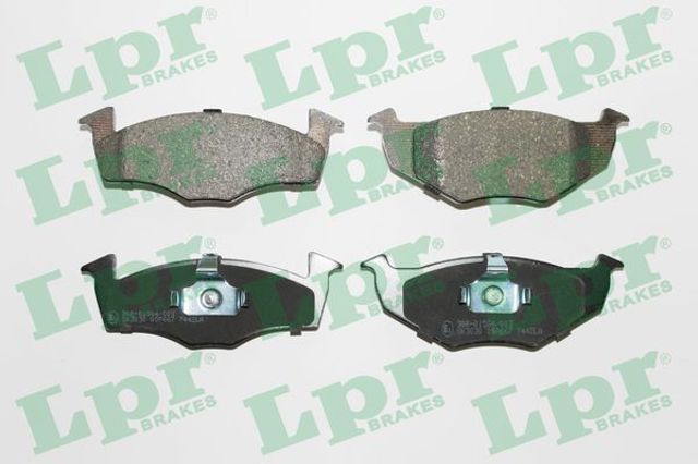Колодки гальмівні дискові комплект 05P667 LPR