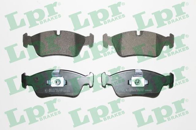 Колодки гальмівні передні, дискові 05P757 LPR