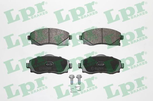 Колодки гальмівні дискові комплект 05P758 LPR