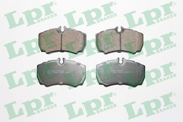 Комплект задніх колодок 05P830 LPR