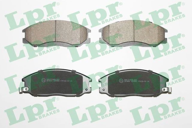 Передні гальмівні колодки 05P858 LPR