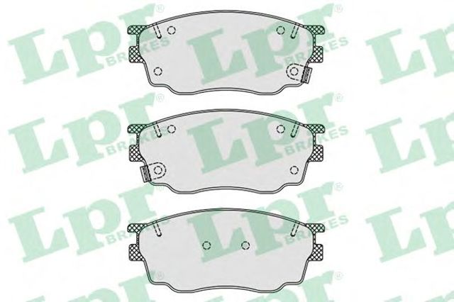 Колодки передні 05P877 LPR