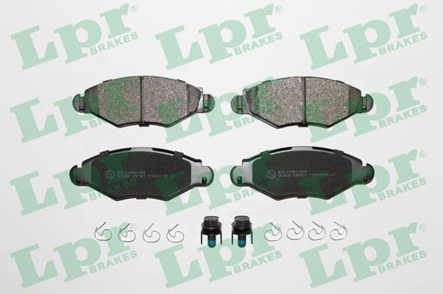 Колодки передні 05P903 LPR