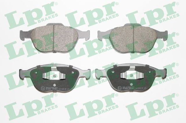 Колодки гальмівні дискові комплект 05P906 LPR