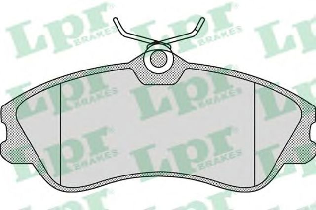 Колодки передні 05P950 LPR