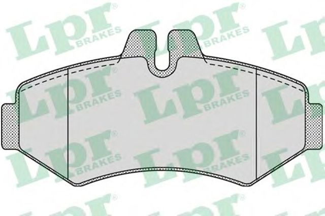 Колодки гальмівні задні, дискові 05P956 LPR