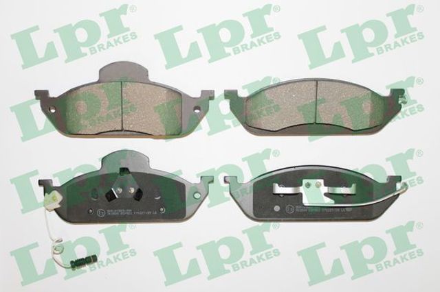 Колодки гальмівні дискові комплект 05P983 LPR