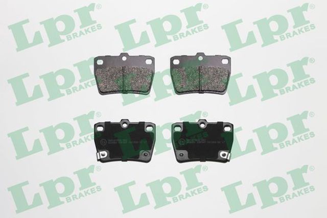 Задні дискові колодки 05P997 LPR