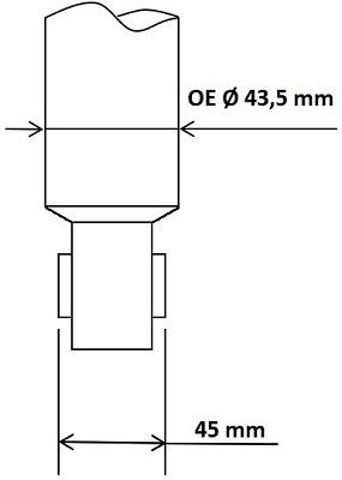 Амортизатор задній 3448025 KAYABA