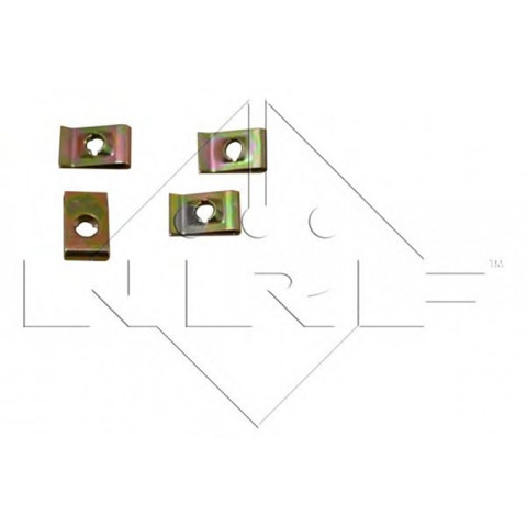 Радіатор двигуна 509514 NRF