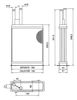 Радіатор опалювача салону 52066 NRF