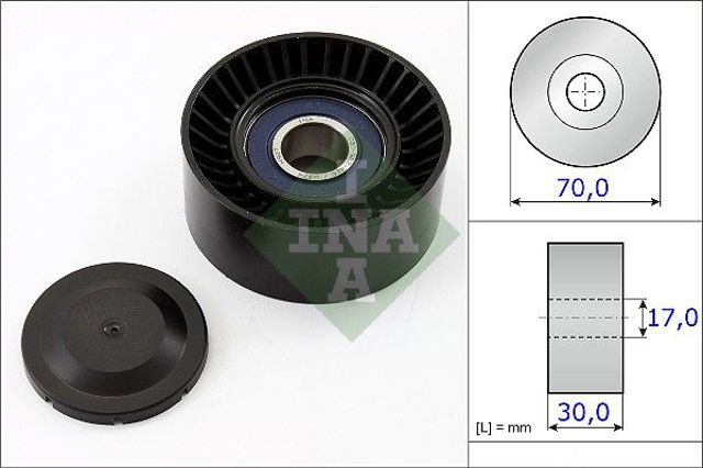 Натяжний ролик 531087310 INA