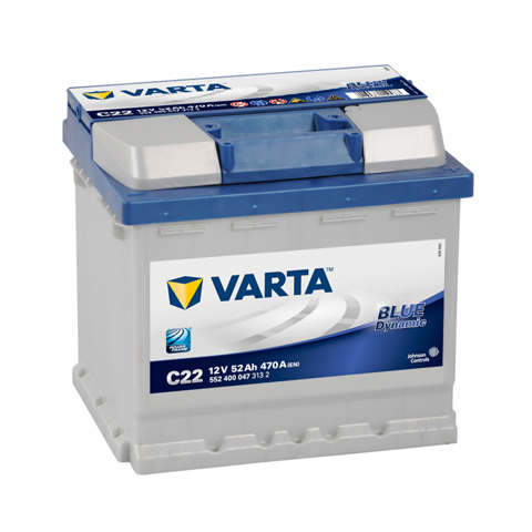 Батарея акумуляторна 552400047 VARTA