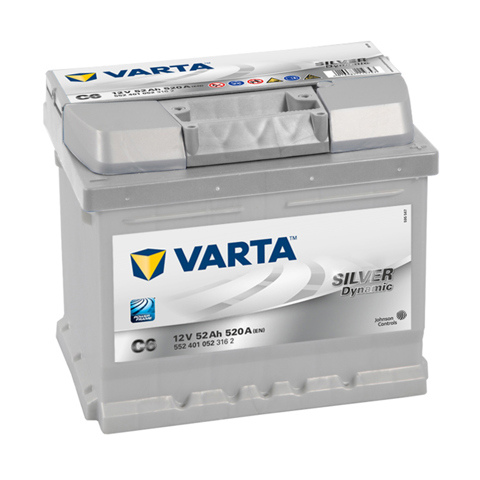 Акумулятор автомобільний 552401052 VARTA