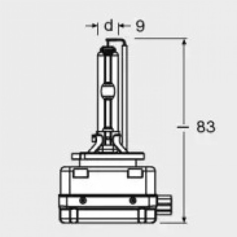 Ксенон 66140 OSRAM