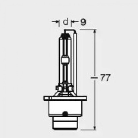Ксенон 66240 OSRAM