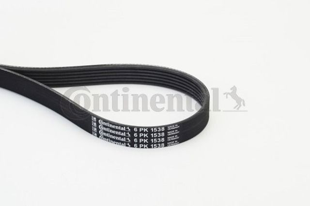 Ремінь приводний, агрегатів 6PK1538 CONTINENTAL