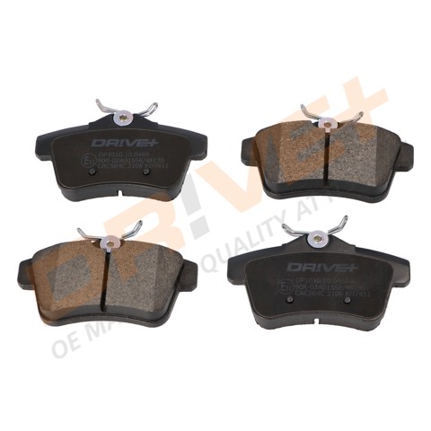 Колодки гальмові задні, дискові DP1010100469 DR!VE+