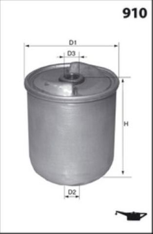 Фільтр масла EHC8501 MECAFILTER