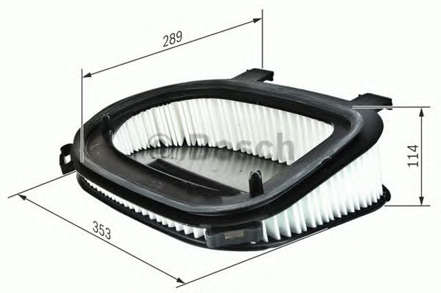 Елемент повітряного фільтра F026400366 BOSCH