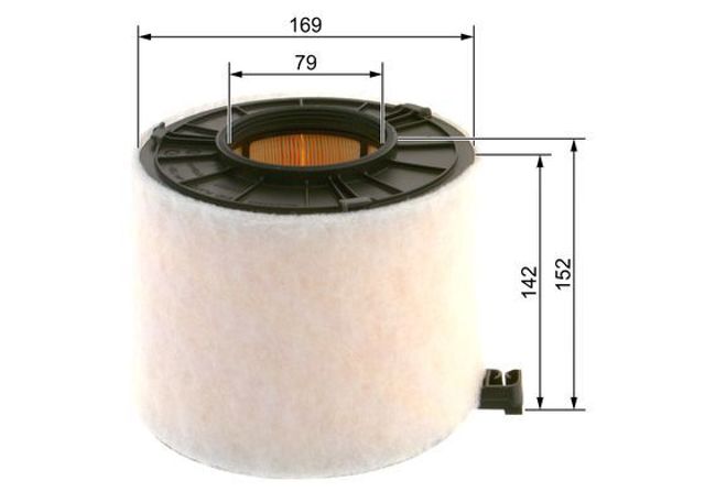 Автомобільний фільтр повітря F026400422 BOSCH