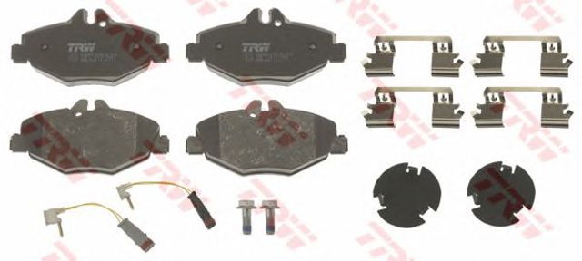 Тормозні колодки GDB1542 TRW