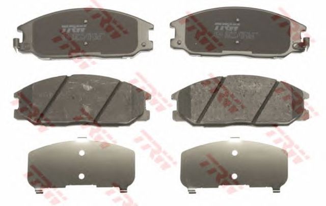 Колодки гальмівні дискові комплект GDB3297 TRW