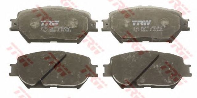 Колодки передні GDB3314 TRW