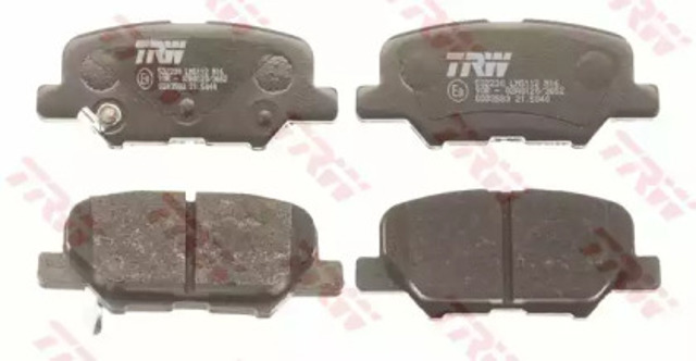 Комплект задніх колодок GDB3583 TRW