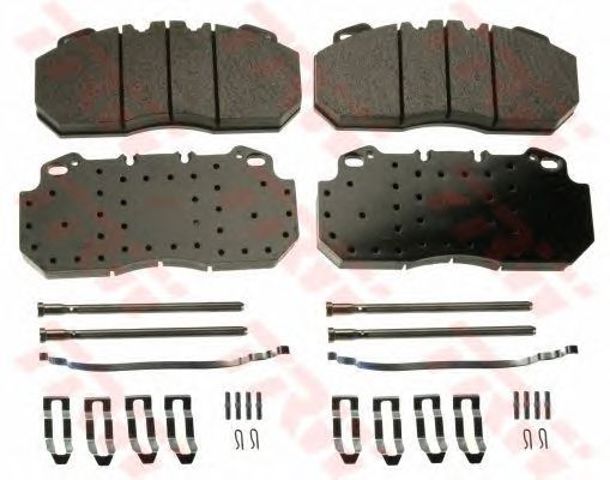 Колодки передні GDB5019 TRW
