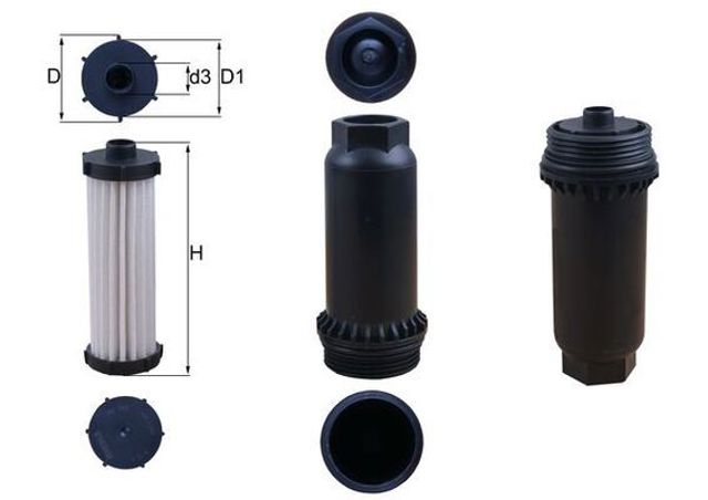 Масло АКПП HX151KIT MAHLE