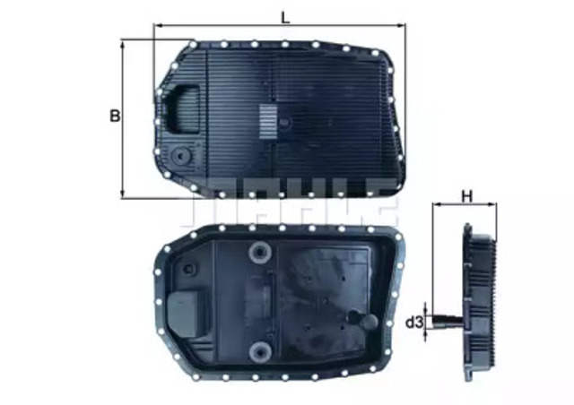 Піддон АКПП HX154 MAHLE