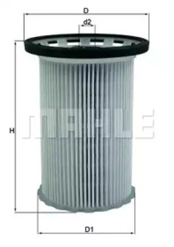 Фільтр палива KX341 MAHLE