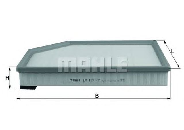 Система автоматичного очищення повітряного фільтра LX15912 MAHLE