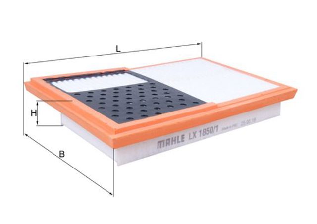 Повітряний фільтр двигуна LX18501 MAHLE
