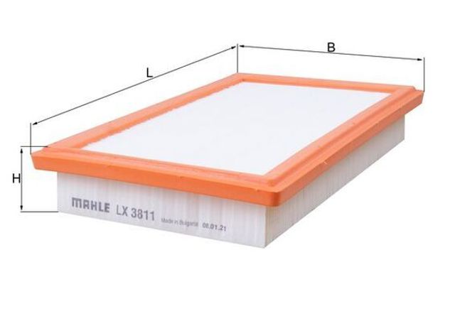 Фільтр повітряний LX3811 MAHLE