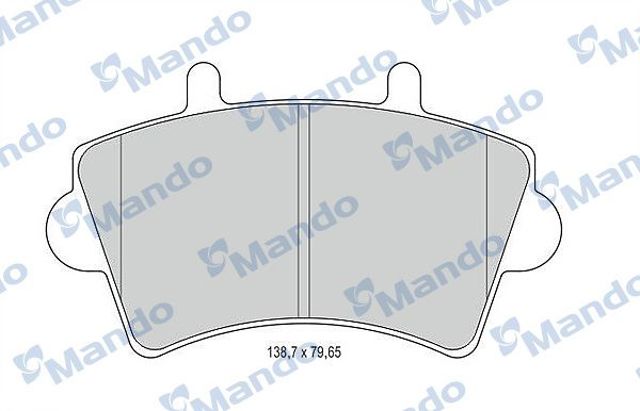 Колодки передні MBF015025 MANDO