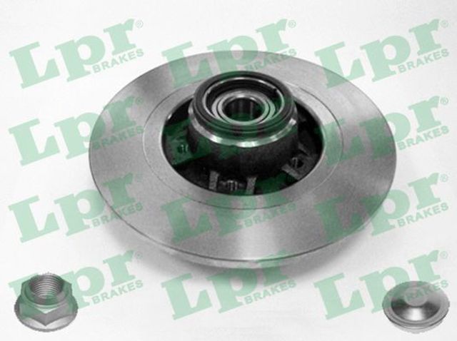Диск заднього гальма R1033PCA LPR