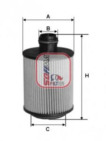 Фільтр масляний ДВЗ S5088PE SOFIMA