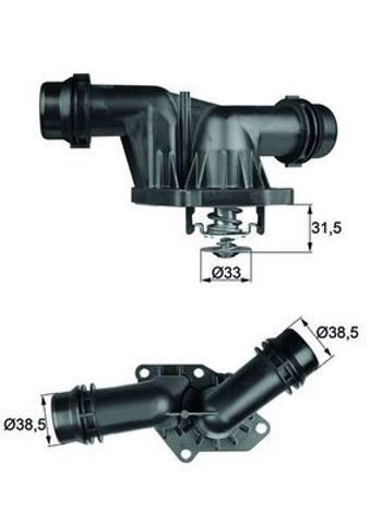 Термостат в корпусі TI2585 MAHLE