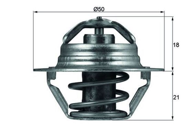 Фланець термостата TX10089D MAHLE