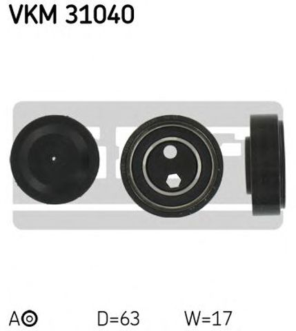 Натяжний ролик VKM31040 SKF