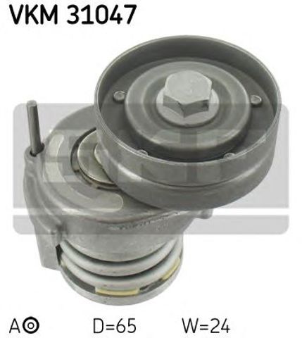 Натягувач приводного ременя VKM31047 SKF