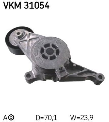 Натяжна планка поліклинового ременя VKM31054 SKF