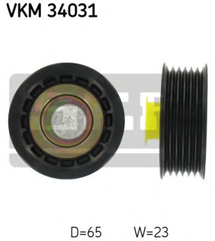 Ролик приводного ременя, паразитний VKM34031 SKF