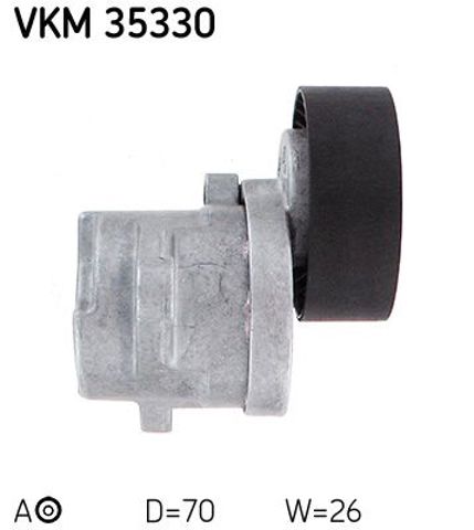 Натягувач приводного ременя VKM35330 SKF