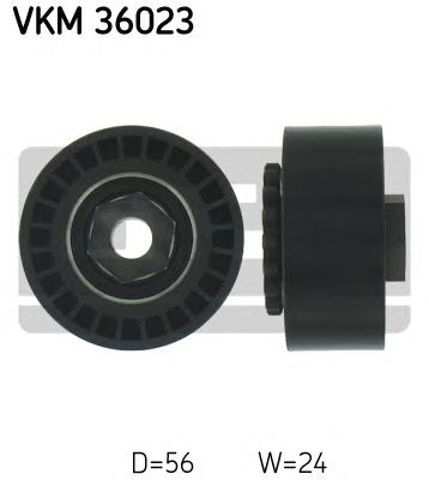 Натяжний ролик VKM36023 SKF